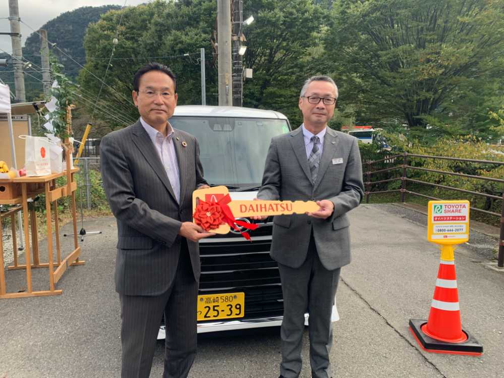 横川駅前　ダイハツステーション　トヨタシェア